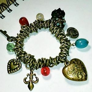 Extremely rare charm bracelet from Abbey Dawn